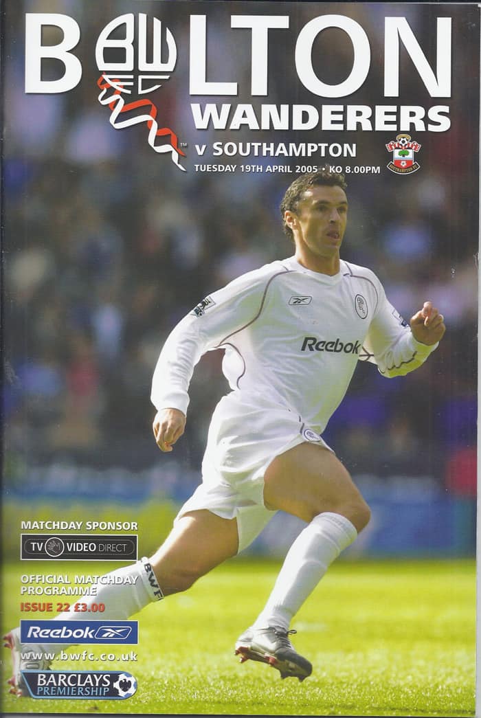 Bolton Wanderers FC v Southampton FC